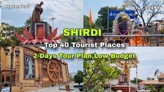 Shirdi Full Tour Plan Telugu Top 40 Tourist Places  Low BudgetRooms  Letest All Details  MH