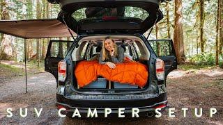 My SUV Camping Setup  Solar Power Cooking & Accessories