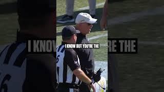 Skip Holtz cracks up the ref  #UFL #football #stallions