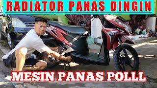 KORBAN YOUTUBE AGM ‼️ Radiator Vario 125 panas dingin.......