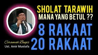 Ceramah Bugis  Ustadz Amir Mustafa  Sholat Tarawih 8 Rakaat & 20 Rakaat Mana Yang Betul  ?