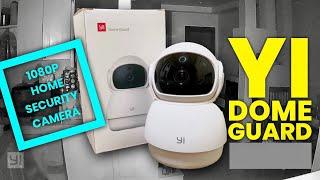 UNBOXING - YI Dome Guard 1080p Home Security Wireless Camera  plus Set-up tutorial