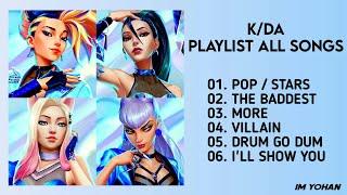 KDA - PLAYLIST ALL SONGS 2020
