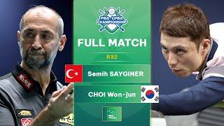 FULL MATCH Semih SAYGINER - CHOI Won-jun  PBA R32  NH Nonghyup Card Championship 2023