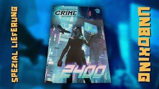 Kickstarter Chronicles of Crime - The Millennium Series 2400 - Unboxing - Board Game Wiking