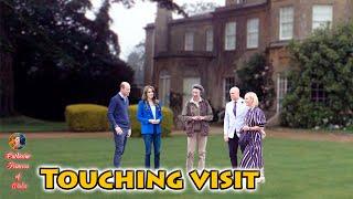 Catherine and Williams TOUCHING VISIT at Gatcombe Park after Princess Anne Left The Hospital