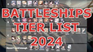 Azur Lane Tier List of Battleships From an Endgame Perspective