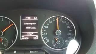 VW Polo 1.4 GTI TSI DSG in Sport mode 0-100 and 0-120kmh