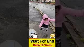 Funny baby video  cute baby Funny Moments  #shorts #babykivines = Just for laugh