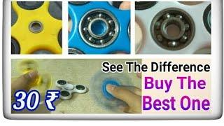 Best Fidget Spinners Toys Hand  Finger  Tri  fiddle Spinner  Hidden Features and Difference