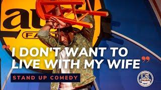 I Dont Want To Live With My Wife - Comedian Donnivin Jordan - Chocolate Sundaes Standup Comedy