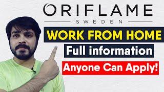 Oriflame work from home  Work From Home Jobs  WORK FROM HOME Online Jobs For Students Oriflame