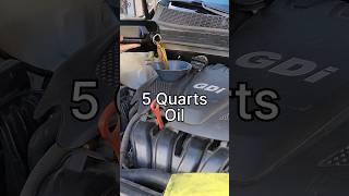 KIA Optima Engine OIL Change 2011-2020 #hyundai #sonata #tucson #santafe #diy #howto #mechanic