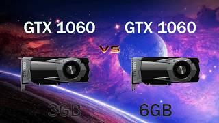 GTX 1060 3GB vs GTX 1060 6GB  Benchmarks