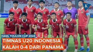 Hasil Timnas U20 Indonesia Vs Panama di Toulon Cup Garuda Kalah 0-4 Masih Juru Kunci