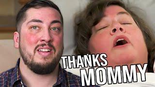 Son LOVES Special Massages With His Mommy