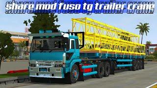 SHARE MOD BUSSID FUSSO TG MUAT TOWERAN CRANE FREE DOWNLOAD