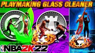 My 99 Overall Playmaking Glass Cleaner has been DOMINATING NBA 2K22 Next Gen...