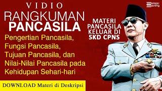 Materi Rangkuman PANCASILA untuk persiapan tes SKD CPNS.. nilai-nilai dalam kehidupan