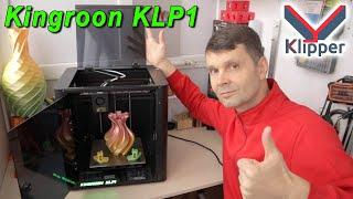  3D принтер Kingroon KLP1 шустрый малыш на Klipper и кинематике CoreXY #3dprinting Игорь Белецкий