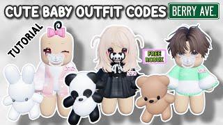 HOW TO BECOME A CUTE BABY + CUTE BABY OUTFIT CODES FOR BERRY AVENUE AND BLOXBURG TUTORIAL 2023 