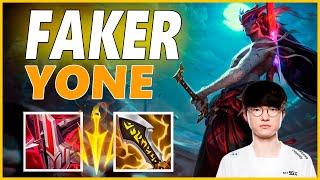 FAKER YONE MID GAMEPLAYSEASON 12 LEAGUE OF LEGENDS