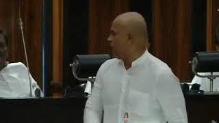 Ranjan Ramanayaka Parliament Speech- One Shot on fire