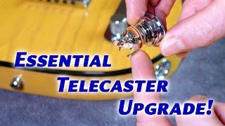 Fix Your Telecaster Output Jack - Retrofit Jack Plate And Pure Tone Upgrade