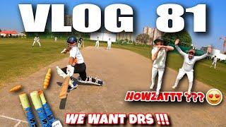 Cricket Cardio scored CENTURY? Using DRS for the FIRST TIME 40 Overs Cricket Match