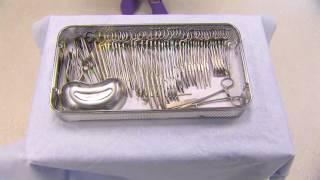 How to Unwrap a Surgical Instrument Tray Envelope Folding Method