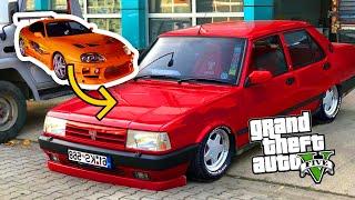 GTA 5 GERÇEK HAYAT  - TOFAŞA SUPRA MOTORU TAKTIK   Uçuyorrr  #30