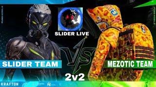 Part 2 SLIDER vs MEZOTIC 2v2اسلایدر و فخم در مقابل مزوتیک و جود رسپکت بهترین ایپد پلیر 