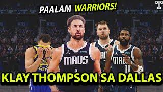 Tuluyan ng Umalis si Klay Thompson sa Warriors  Mas lalong lalakas ang dallas mavericks