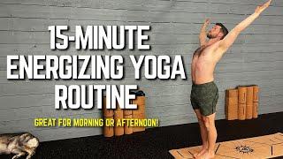 Energy Yoga for Men  15-Minute Energizing Routine That Will Give You an Immediate Boost