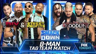 The Bloodline vs Street Profits Tommaso Ciampa & Johnny Gargano 22 SmackDown Sep. 6 2024