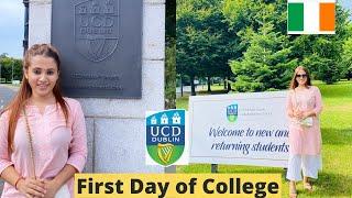 MY FIRST DAY AT University College Dublin  INDIAN STUDENT  Post Covid