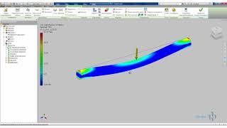 Расчет деталей на прочность в Autodesk Inventor Анализ напряжений