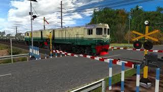 Angkutan Kereta Api Militer  Kumpulan Perlintasan Kereta Api Trainz Simulator Episode 62