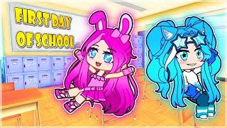 Our First Day Of School At GACHA HIGH...Roblox