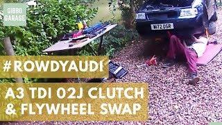 Audi A3 02j 5 Speed Clutch and Flywheel Pt2 Gearbox Removal
