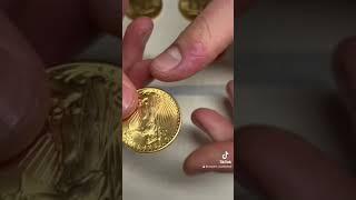 Золотые монеты 20 $ США
