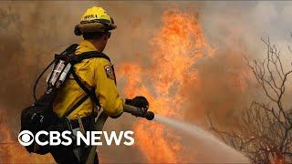 Extreme heat exacerbates Southern Californias Fairview Fire