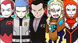 Pokemon Ultra Sun & Ultra Moon - All Villainous Team Leaders 1080p60