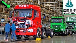 Building of TRUCKs Chinese HOWO American PeterbiltKenworth trucks and Iveco production