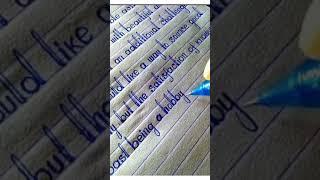Hand writing ll handwriting practice ll handwriting kaise sudharne English handwriting by ball pen