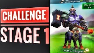 Lords Mobile - Vengeful Centaur Limited challenge Stage 1