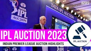 IPL Auction 2023  Key moments & Highlights  HD