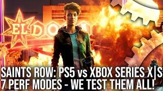 Saints Row PS5 vs Xbox Series XS - DF Review - Impressive Reboot Blighted By Tech Issues
