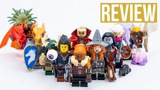 LEGO Minifigures Dungeons & Dragons™ REVIEW  Set 71047