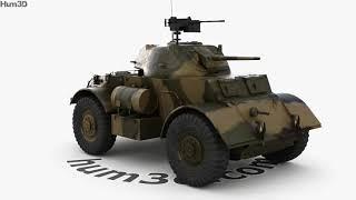 T17E1 Staghound Armoured Car 3D model by 3DModels.org